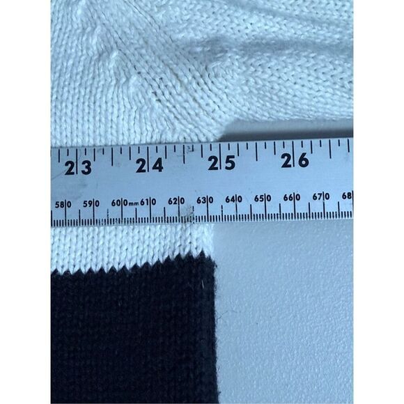 Vintage Structure Full Zip Varsity Cardigan Sweater Mens XL Ivory Eclectic Gran - Picture 8 of 9